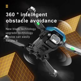 PAXA H27 Drone RC Optical Flow Four-way Obstacle Avoidance Helicopter Dual Camera UAV Brushless Motor Quadcopter Gift