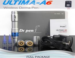 Wireless Derma Pen Ultima A6 Microneedle Dermapen Dermastamp Meso 12 Needles Drpen Replaceable Cartridge EUUSUKAU plug8392745