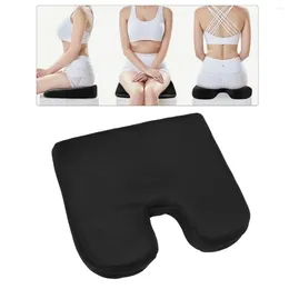 Car Seat Covers 1 Pc Heighten Bottom Pad U-Shaped Hollowed Buttocks Cushion Mat