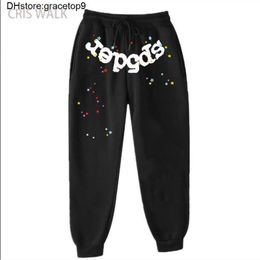 Dgn1 Spider Men's Pants Designer Sp5der Women's Trousers Fashion 55555 Sweatpants Autumn Winter Sports Hip-hop Leggings Bathroom Fleece Casual Long Clothing