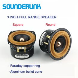 Speakers 2PCS/LOT Sounderlink AudioLabs 3 inch Full Range woofer HiFi Speaker tweeter unit Medium bass bullet arrow transducer