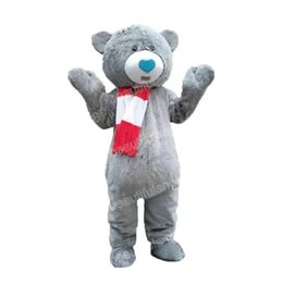 New Brown Bear Mascot Costume High Quality customize Cartoon Plush Tooth Anime theme character Adult Size Christmas Carnival fancy dress