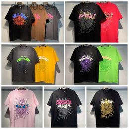 Mens Designers t Shirt Man Womens Tshirts Hip Hop Young Thug Spider 555555 Print Short Sleeves Summer Sp5der Shirts Men Loose Tees BUCY