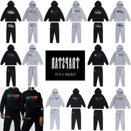 8 Styles Trapstars Hoodies Towel Embroidery Mens Hoodie High Quality Designers Clothing Europe And American Style Sweatshirt Designer H 907