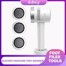 Files Electric Pedicure Foot Grinder Vacuum Callus Remover Tools Rechargeable Foot Files Clean Foot Care Tools for Hard Cracked Clean