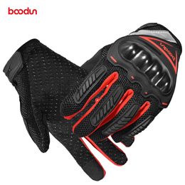 Bodun / Burton new cross country motorcycle gloves night reflective strip anti collision breathable riding