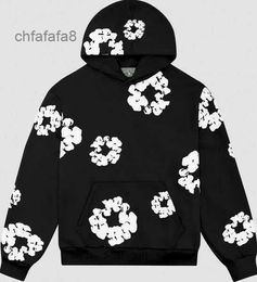 Mens Hoodies Sweatshirts Black the Cotton Wreath Sweatshirt Unisex Oversized Design Hoody Fashion Hip Hop Hooded Chg2312049-12 Megogh 2pg6 5OIV