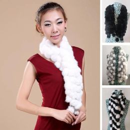 Scarves Thick Scarf Soft Faux Fur Women's Winter Warm Windproof Neck Wrap For Cold Resistance Protection Women