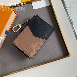 Fashion designer PVC Leather wallets luxury Credit Card Holder purse bags two-in-one women of Zippy coin purses with Original box and dust bag