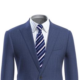 Jackets Fashion Blazer for Men Blazers Blazer Masculino Custom Made Men Jacket Blue Nailhead Tailored Coat Men Suit Jacket Slim Fit