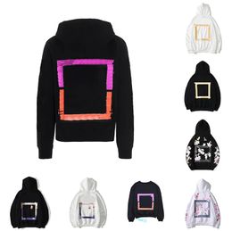 hoodie hip hop men streetwear letter hoodies womens designer hooded skateboards hoodys pullover sweatshirt black white clothes