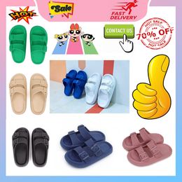 Designer Casual Platform Slides Slippers Men Woman anti slip wear-resistant Light weight breathable Low cut super soft soles sandals Flat Summer Beach Slipper