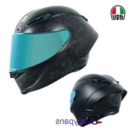 Men's Helmet Full AGV Carbon Fibre Motorcycle PISTA GP RR Track Anti Mist Seasonal Universal Limited Edition T67A