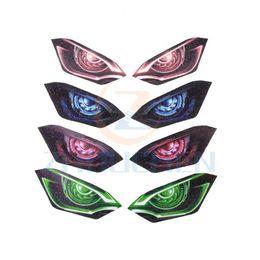 Other Interior Accessories Motorcycle Headlight Stickers for BMW HP4 S1000RR 2009-2022 Screen Design Does Not Affect The Light Personality Eye Decals