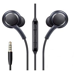 Cell Phone Earphones S8 With Mic And Remote Control Earphone For Galaxy S9 S10 Note 7 8 9 3.5Mm Jack Headphone Headphones Eo-Ig955 Han Dhjr2