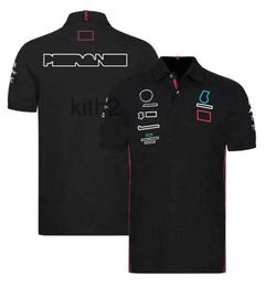 Apparel F1 team POLO shirts New season men's racing suits Summer fans Tshirts The same custom team uniforms X5TX