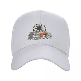 Ball Caps Clone Squad - Echo Wolffe Cody Gregor Baseball Cap Custom Hats Streetwear Mens Tennis Women'S