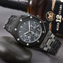 Multifunction New Top Brand AP Mens Watch Stainless Steel Calendar Sapphire Automatic Designer Luxury Movement Multifunction Chronograph Man Watches