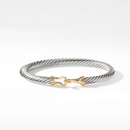 Designer Jewellery Bangle David Yurma X 7MM Bracelet for Women High Quality Mens Bracelet Designer Station Cable Cross Collection 420