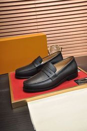 Brand New Man Business Real Leather Footwear Business Oxfords Dress Slip On Shoes Size 38-45