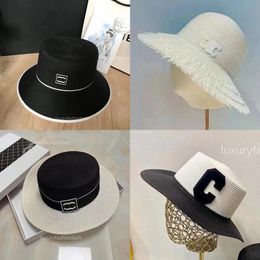 Designer cap bucket hat Sun hat Womens Hats luxury 1:1 sunbonnet beach Wide Brim Hats Outdoor Fishing Fedora Waterproof Cloth Women hat fashion Knitted hat