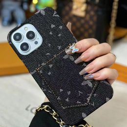 Beautiful iPhone Phone Case 15 14 Pro Max Designer Purse Hi Quality 18 17 16 15pro 14pro 13pro 12pro 13 12 11 Luxury Soft Cover with Logo Box Girl Woman XS