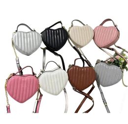 Women Bags Leather Purses Heart Shaped Designer Fashion Unique Shoulder Bag Handbag Party Wedding Gift