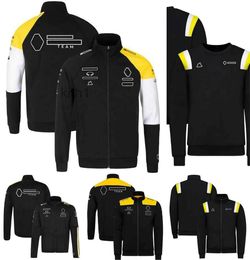 Apparel F1 Jacket Formula 1 Fans Hoodie Spring Autumn Men's Full Zip Windproof Jackets Custom Same Style Racing Clothing Plus Size 0M0G