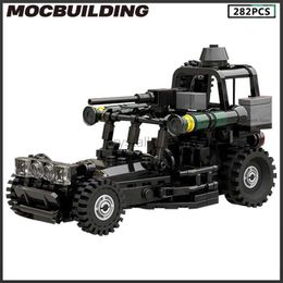 Blocks Moc Building Block Off-road Desert Patrol Vehicle Model DIY Bricks DPV Navy Seal Combat Car Assembly Toys Birthday Xmas Gifts 240120