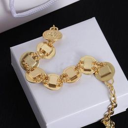 Fashion gold Bracelets Cuff charm bangle for mens party wedding lovers gift jewelry engagement with box