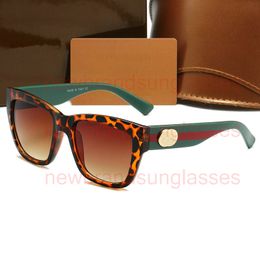 2024 Square Sunglasses With Web Designer Counters The Same Type Of Double Gs Sunglasses For Men And Women Sunglasse Big Face Thin Anti-Ultraviolet Driving Glasses 63