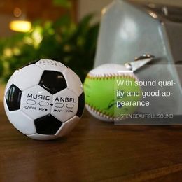 Speakers Creative new Bluetooth portable speaker Baseball Football shape small speaker car mobile computer Bluetooth