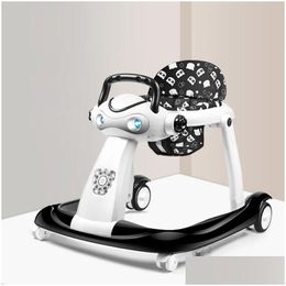 Baby Walkers Lovely Panda Walker For 624 Moths Mtifunctional Car With Wheel Music Box Foldable Adjustable Cart5442178 Drop Delivery Ki Dhjot