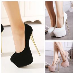 embellishes ankle strap sandals stiletto party shoes open-toed luxury designer womens shoes super high-heeled 14cm/16cm platform 5cm 35-42