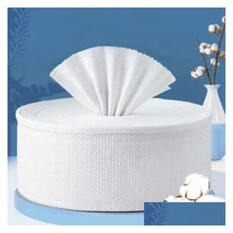 Other Bath Toilet Supplies Disposable Face Towel Large Roll 600G Beauty Salon Special Thickened Pure Cotton Soft Drop Delivery Home Ga Dhyl8