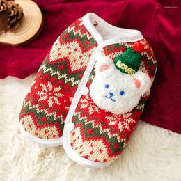 Dog Apparel Cute Winter Bear Christmas Knitted Sweater Pet Teddy Two Feet Warm Cat Clothes Puppy Coat Jacket