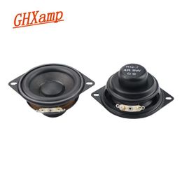 Speakers GHXAMP 2 Inch 52mm Full Range Speaker 4 Ohm 5W Bass Speaker Neodymium Rubber Edge 16mm Voice Coil Subwoofer Audio 2pcs