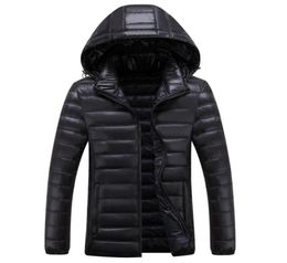 Men Parkas Plus Size Winter Warm Jacket Mens Puffer Coat Man Hooded Overcoat Quilted Jackets6571367