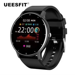 Watches UEESFIT ZL02 Smart Watch for Man Women Waterproof Heart Rate Fitness Men's Sports Smartwatch for iPhone Android Xiaomi Huawei