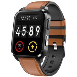 Watches E90 Smart Watch Bluetooth Call 1.7inch Woman Man Fitness Heart Rate Blood Pressure Monitoring ECG Sport Waterproof Smartwatch