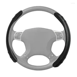 Steering Wheel Covers Cover Comfortable Carbon Fibre Breathable Universal Fit Grip