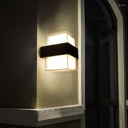 Wall Lamp LED Square Up And Down Lights Outdoor Light.Body In 19/18W Waterproof Lamps.110/220V IP65