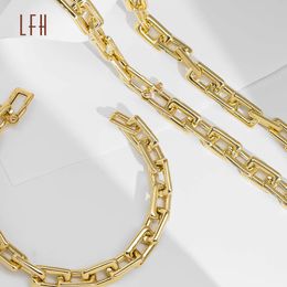 Au750 Pure Square And Paperclip Chain Choker Necklace Saudi Jewelry Pawnable Real Gold