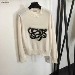 women knitwear brand clothing for ladies Flower embroidery pullover round neck long sleeve knitting upper garment Jan 20