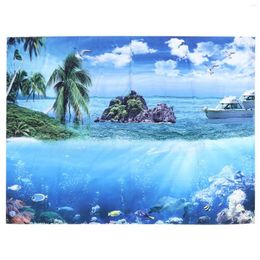 Curtain Background Tapestry Polyester Fibre Printing Patterns Painting 200x150cm For Living Room Bedroom Dinning