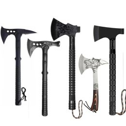 Survival Camping Axe Foldable Tactical Axe Multi Tool Kit Emergency Gear Outdoor Tourist Portable Tomahawk Wild Hatchet AXe