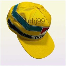 Ball Caps Embroidered Striped Patch Yellow Rhude Baseball Cap Men Women 1 High Quality Outdoor Sunscreen Adjustable Hat Wide Brim3034580FIOS4NJZ