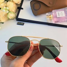 Mens Rao Baa Jj 3648 Glass Lenses Sunglasses Brand Womens Bans Luxury Designer Eyewear Bands Metal Frame Designers Ray Sun Glasses Woman with Box PMDA