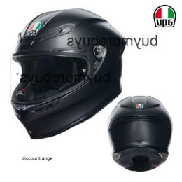 Full Face Open New Agv Motorcycle Helmet Ks Full Helmet Four Seasons Male and Female Cycling Motorcycle Full Cover Running Helmet Anti Fog Lightweight 36DG