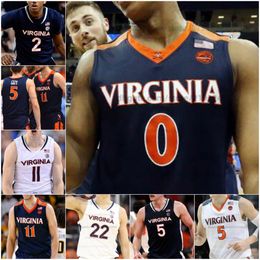 Virginia Basketball Jersey NCAA stitched jersey Any Name Number Men Women Youth Embroidered Isaac McKneely Reece Beekman Blake Buchanan Dante Harris Andrew Rohde